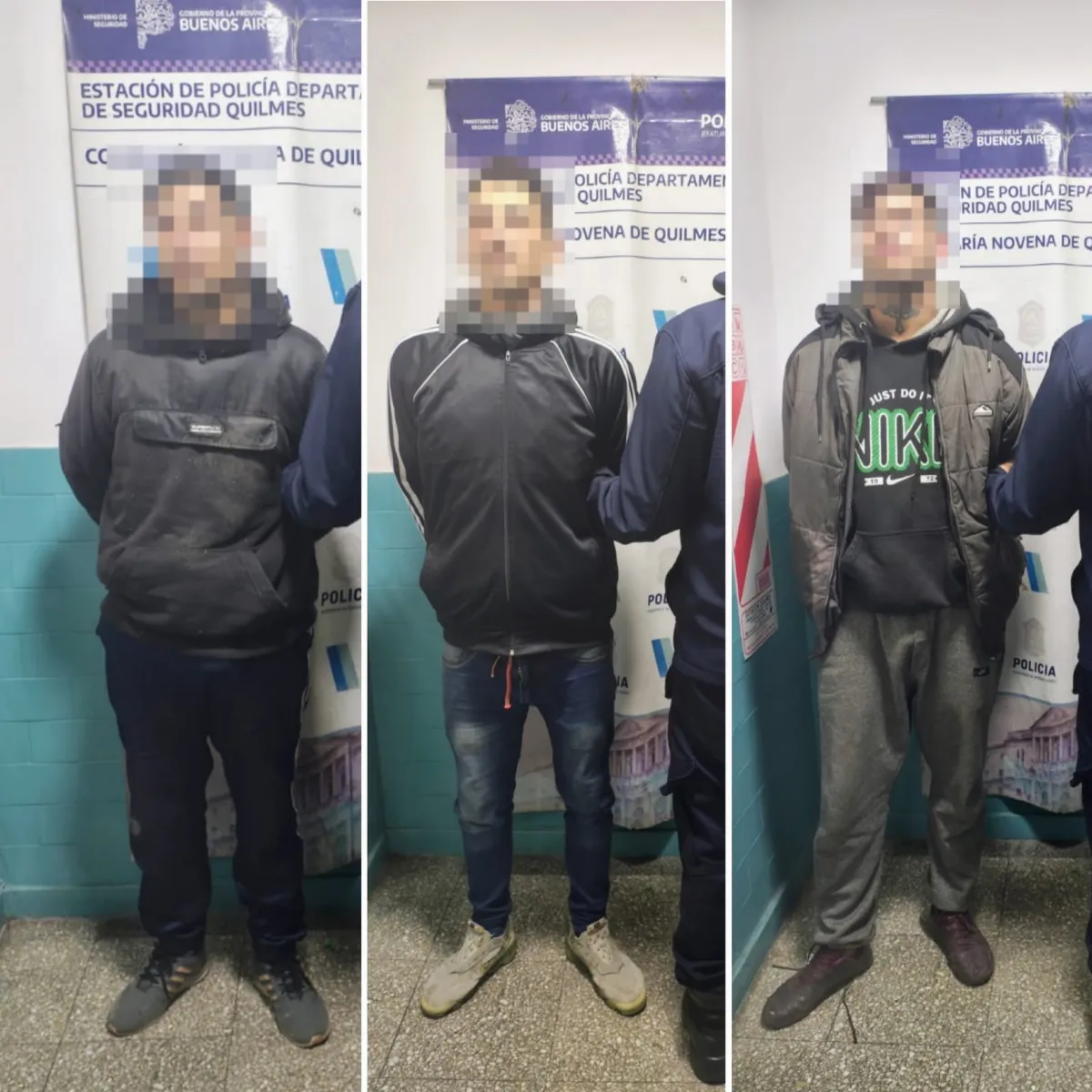 Detuvieron a una banda de "escaladores" que intentaron ingresar a una casa en Quilmes Oeste