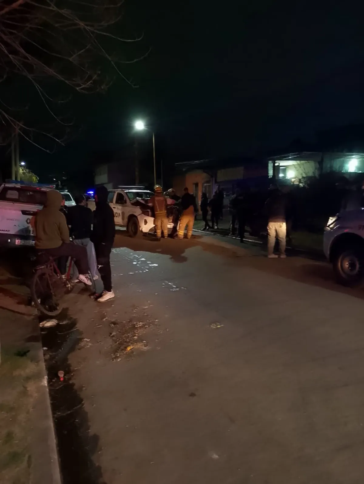 Persecución, choque y detención en Villa La Florida