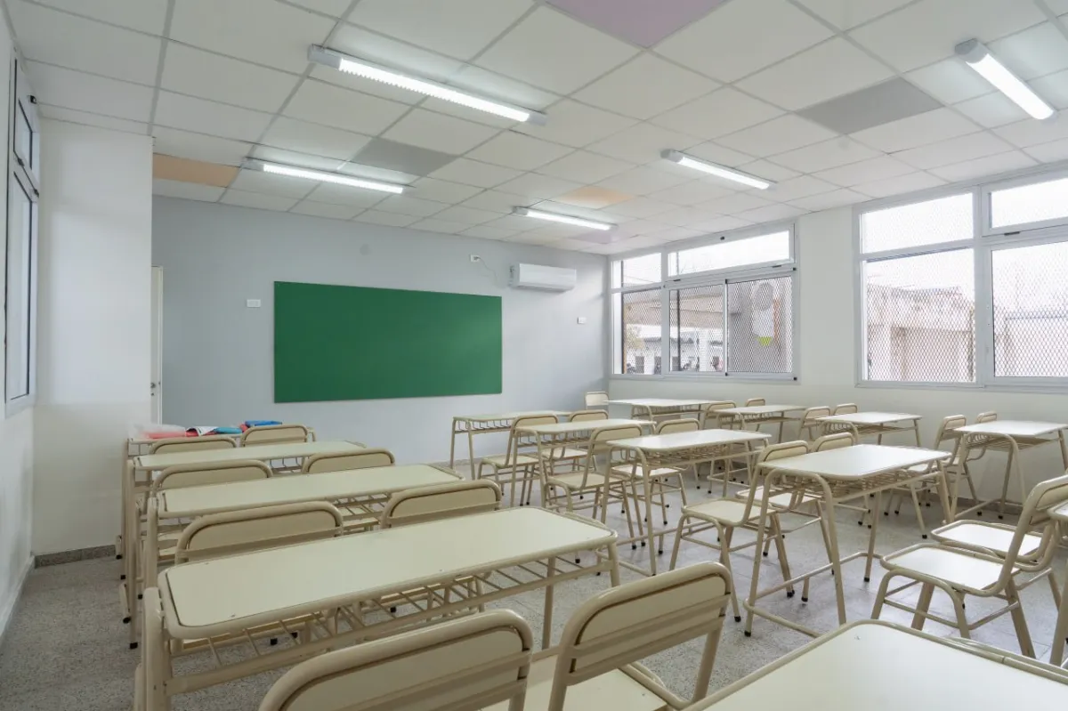 Inauguraron la primera etapa de la obra de la Escuela Secundaria N° 8 de Don Bosco