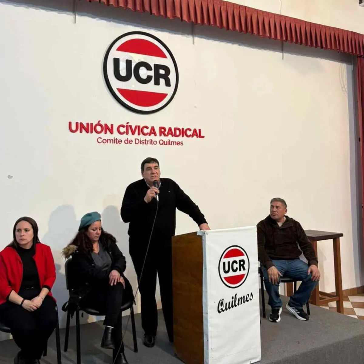 Oscar García asumió como nuevo presidente de la UCR Quilmes