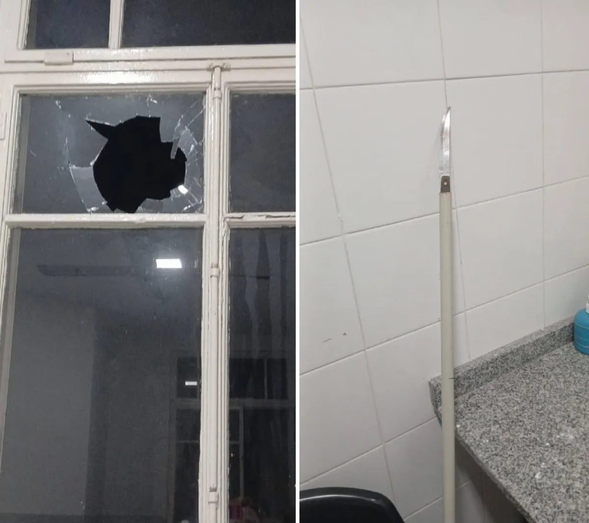 Violencia en el Hospital de Quilmes: un paciente amenazó al personal y provocó destrozos