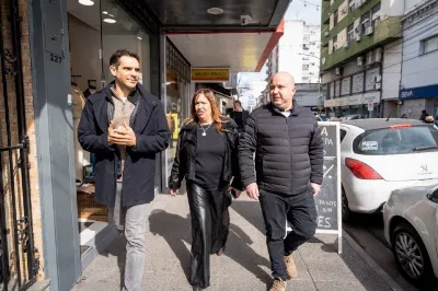Bernasconi recibió a los Passaglia en Quilmes: “La política tiene que volver a mostrar hechos y resultados”