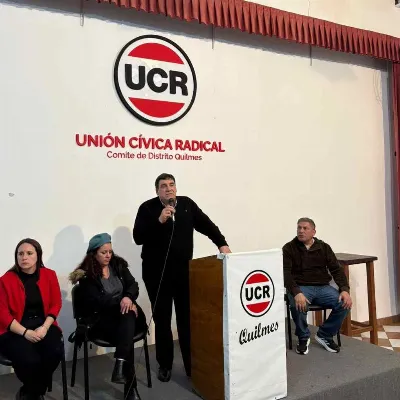 Oscar García asumió como nuevo presidente de la UCR Quilmes