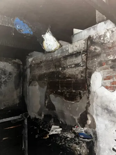 Incendio destruyó la vivienda de una familia en Villa La Florida: lanzan una campaña solidaria para ayudarlos