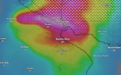 Vuelven las tormentas a Quilmes: rige una alerta por lluvias intensas y otra por fuertes vientos