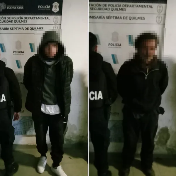 Dos detenidos por narcomenudeo en Bernal Oeste