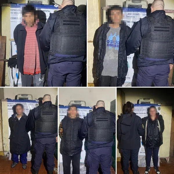 Cinco detenidos por intentar robar una panchería: se llevaron tres cervezas