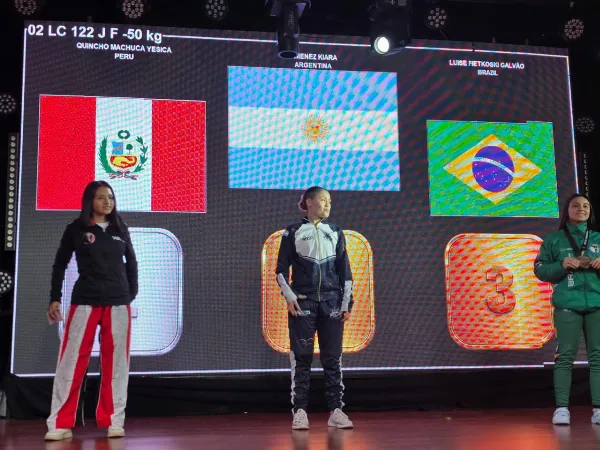 Kiara Giménez, campeona sudamericana por partida doble y con la mira puesta en Italia