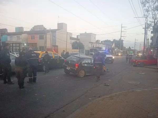 Grave choque múltiple en Quilmes Oeste