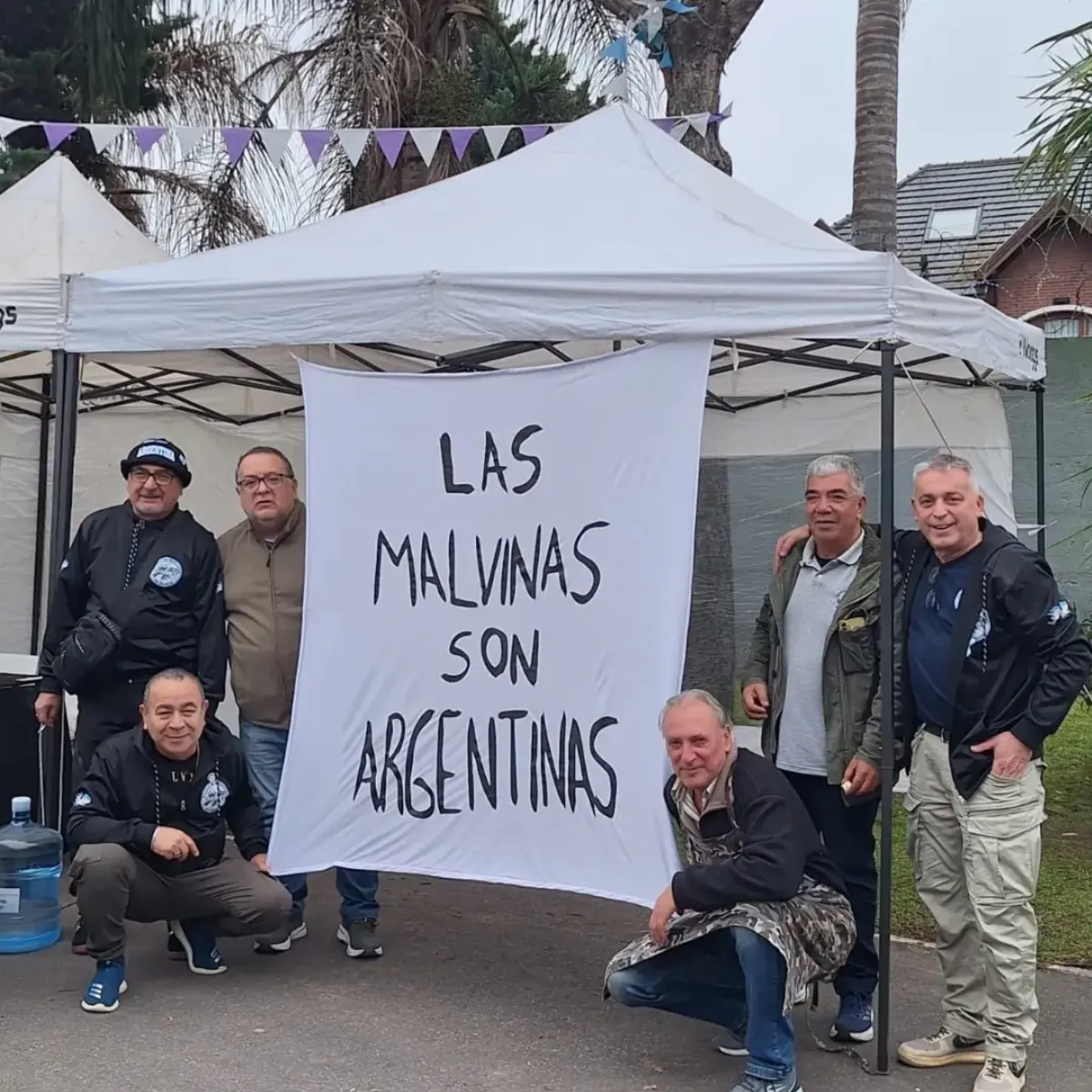 Veteranos de Malvinas de Quilmes cuestionaron a Milei y reclamaron una política de Estado sobre la soberanía
