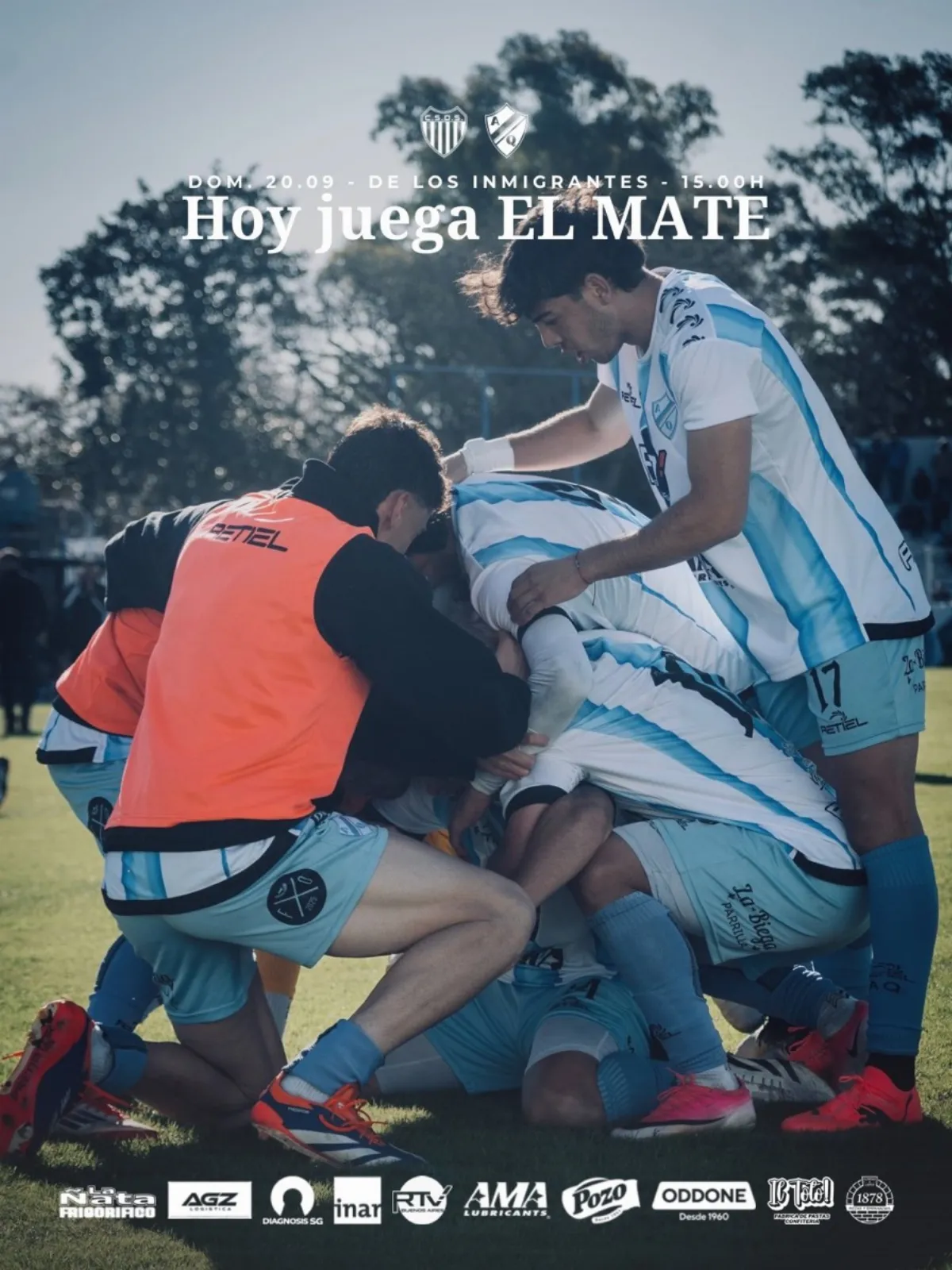 “Los Mates” juegan el clásico contra Dock Sud