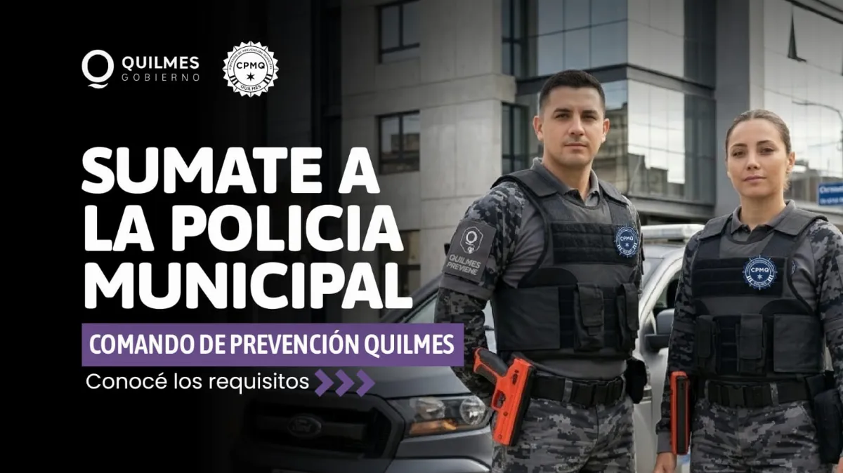 Quilmes lanza su Comando de Prevención Municipal: Cómo inscribirse