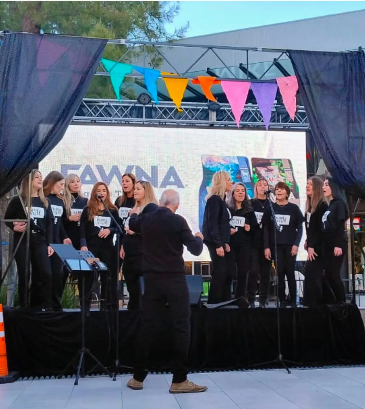 Banda Vocal: Gran ensamble de voces en el Club Mitre de Quilmes