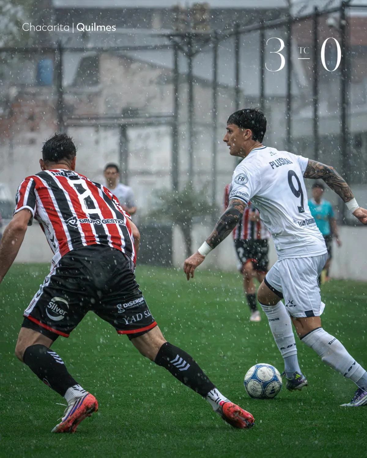 “El Cervecero” fue goleado por Chacarita que está en zona de descenso