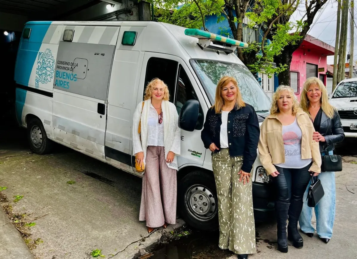 La Cooperadora del Hospital de Quilmes recuperó una ambulancia que estaba fuera de servicio