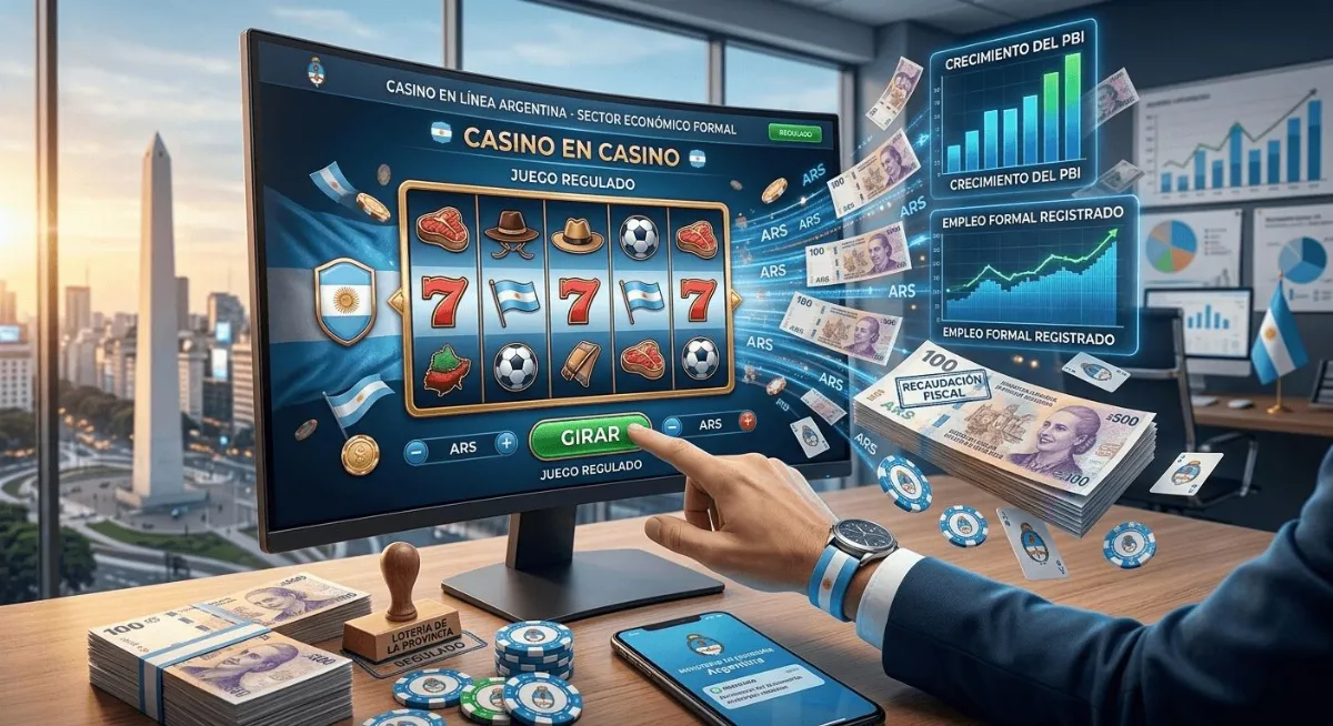 El Casino en Línea como Sector Económico Formal en Argentina