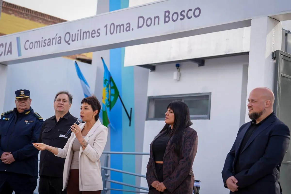 Quedó inaugurada la nueva comisaría 10° de Don Bosco