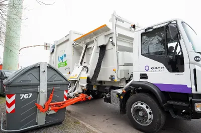 El Municipio de Quilmes sumó un nuevo camión e inició el plan de contenerización en Ezpeleta