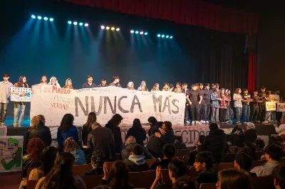Se realizó una jornada en homenaje a los 50 años de "La Noche de los Lápices"