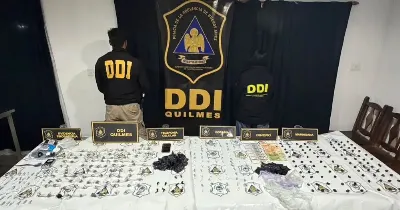 Desbarataron una banda acusada de vender drogas en el barrio IAPI