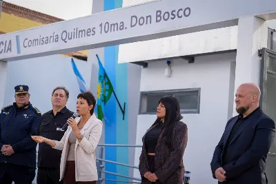 Quedó inaugurada la nueva comisaría 10° de Don Bosco