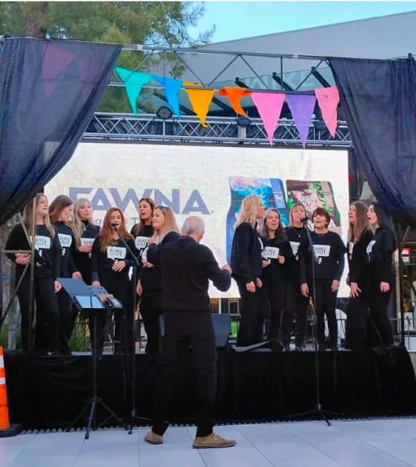 Banda Vocal: Gran ensamble de voces en el Club Mitre de Quilmes