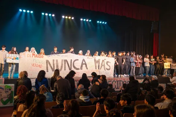 Se realizó una jornada en homenaje a los 50 años de "La Noche de los Lápices"