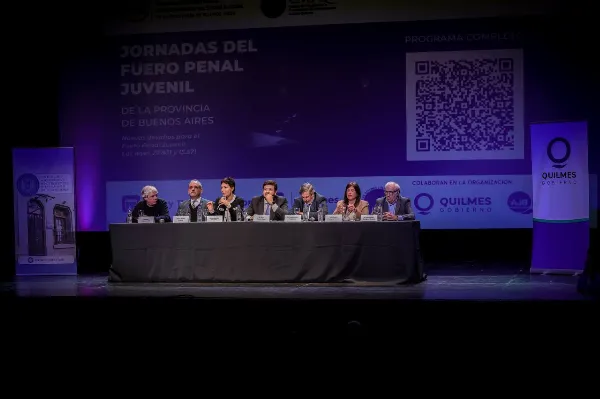 Mayra Mendoza y Juan Martín Mena encabezaron en Quilmes las Jornadas del Fuero Penal Juvenil