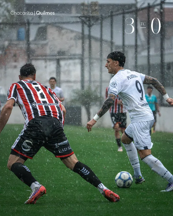 “El Cervecero” fue goleado por Chacarita que está en zona de descenso