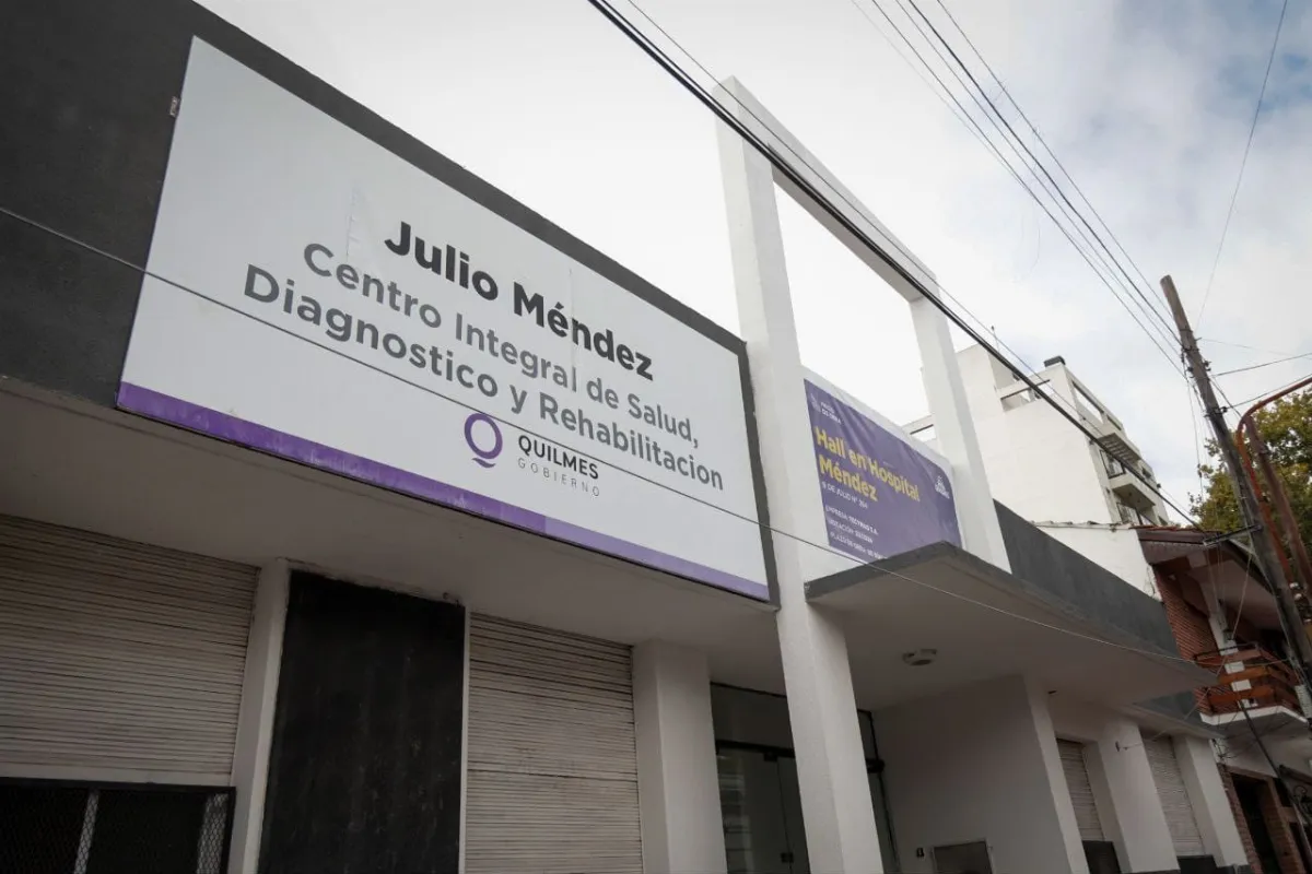 Comenzó la obra del nuevo edificio del centro de salud "Julio Méndez" en Bernal