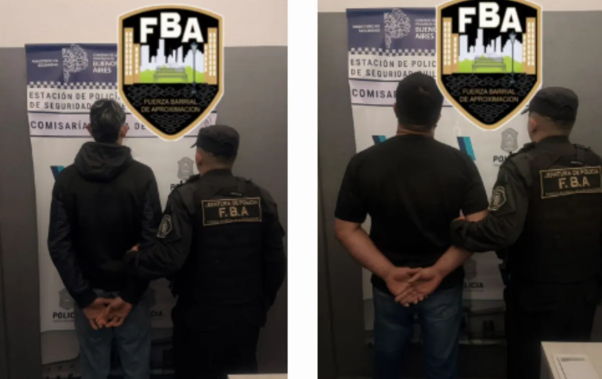 Detuvieron a dos hombres con casi 350 gramos de cocaína y dinero paraguayo en Quilmes