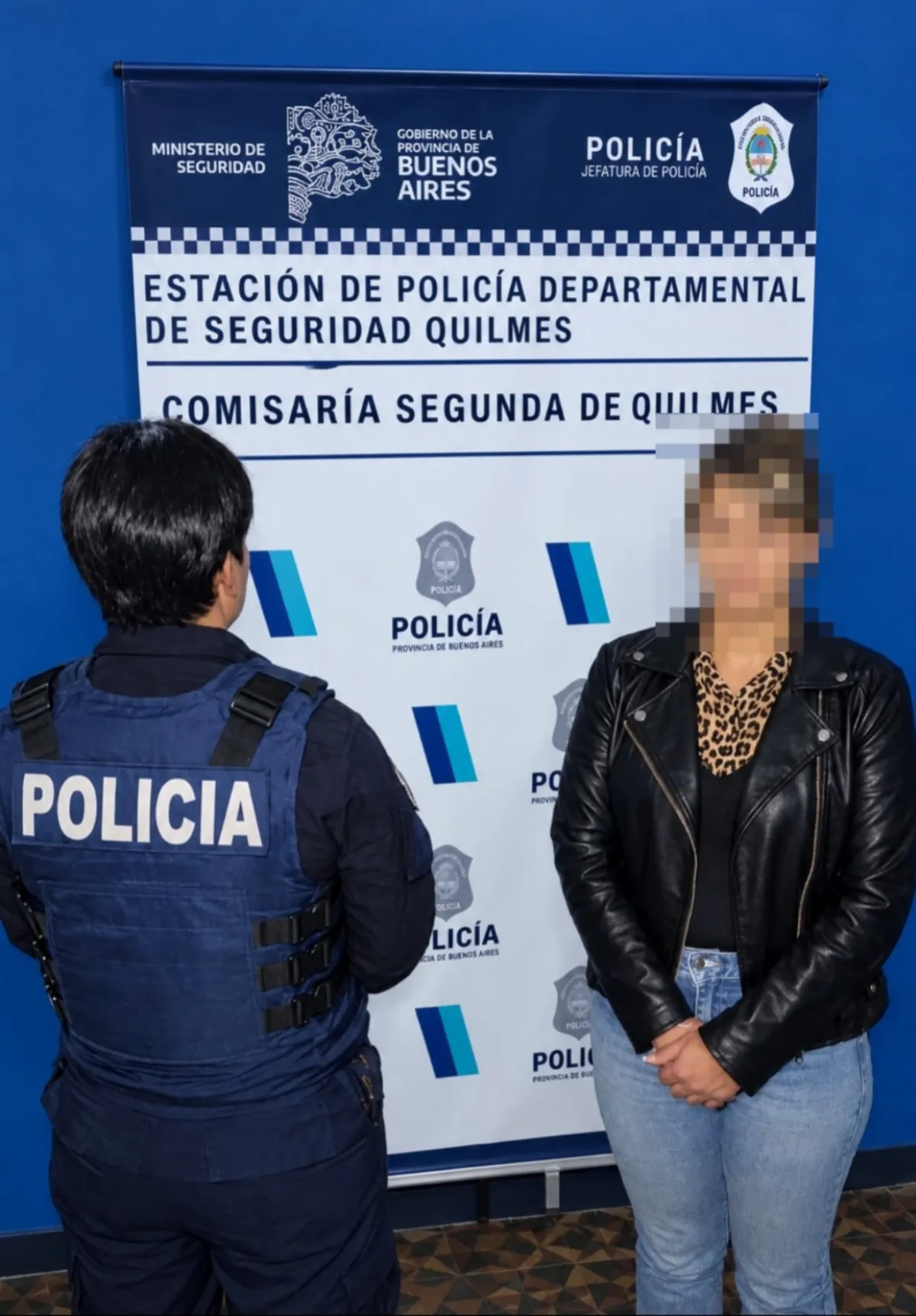 Bernal: Una mujer fue detenida tras herir a su pareja con un cuchillo