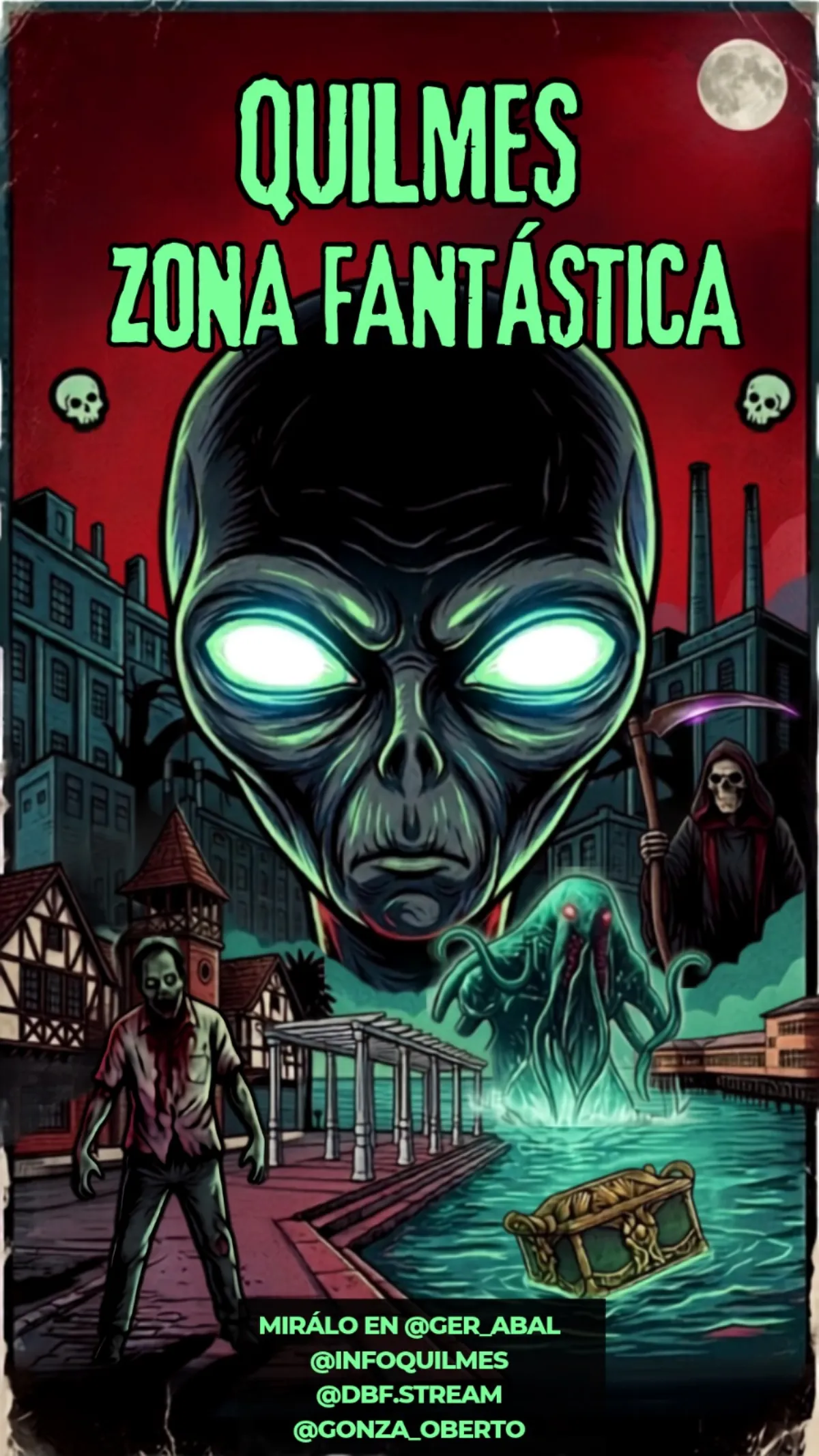 “Quilmes: Zona Fantástica”: lanzan una serie de terror ambientada en lugares de la ciudad