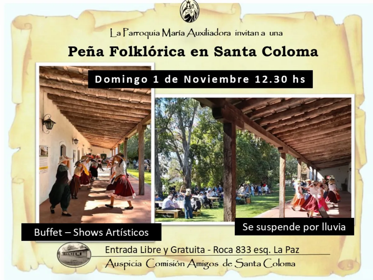 Santa Coloma se prepara para una gran peña folclórica con música, danzas y gastronomía tradicional