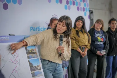Solano: Anunciaron 15 cuadras de pavimento y obras pluviales para el barrio El Sol