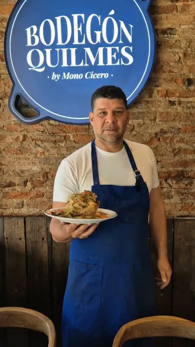 El "Bodegón Quilmes" del "Mono" Cicero despide su menú ejecutivo de $12.500