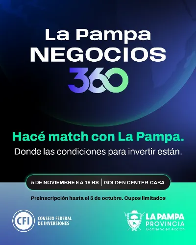 La Pampa apuesta al matchmaking empresarial con un evento clave y beneficios con el foco en Vaca Muerta