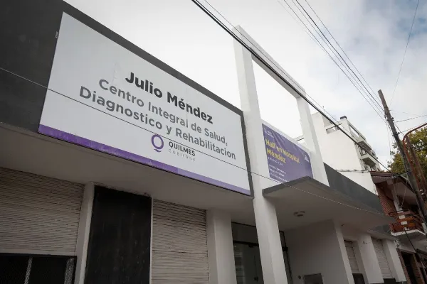 Comenzó la obra del nuevo edificio del centro de salud "Julio Méndez" en Bernal